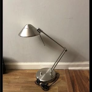Mid Century Modern style  ATOMIC Lamp UFO shade Flying Saucer desk lamp
